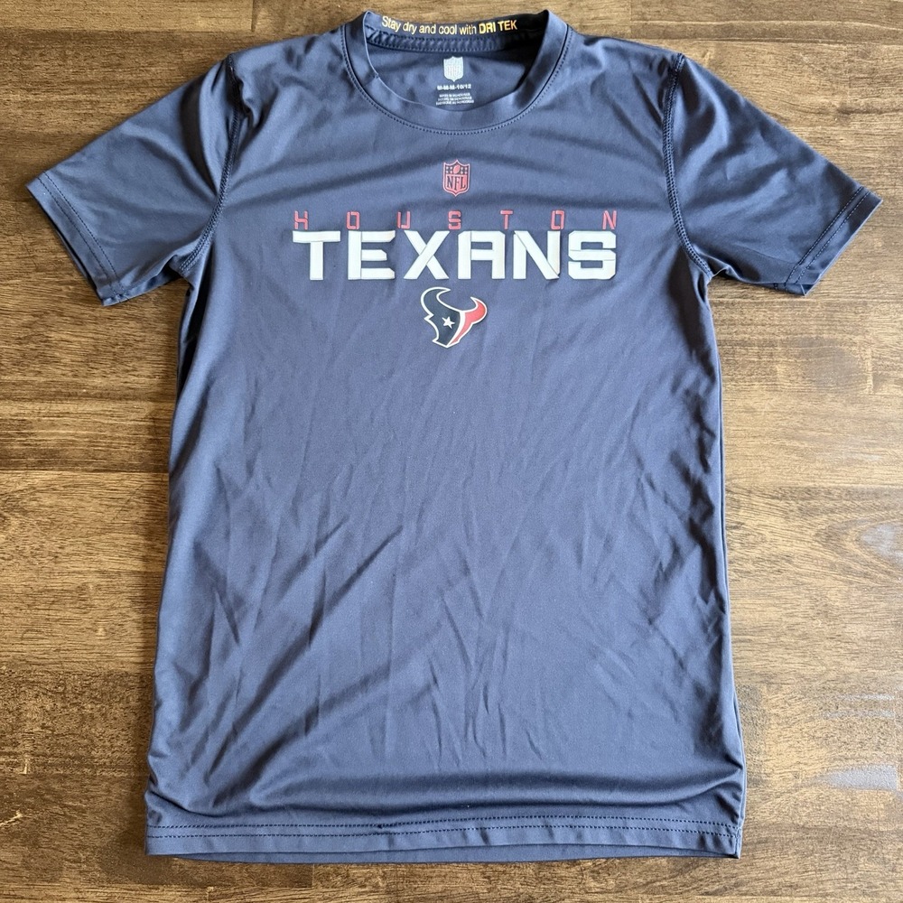 Russell Athletic Houston Texans Dri-Tek Youth Jersey Medium (10-12) Polyester